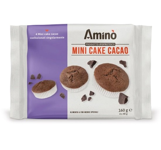 AMINO MINI CAKE CACAO 4PZ