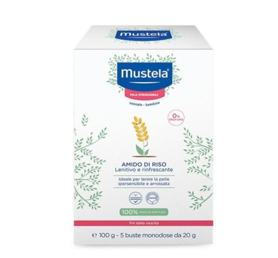 MUSTELA AMIDO DI RISO 100G