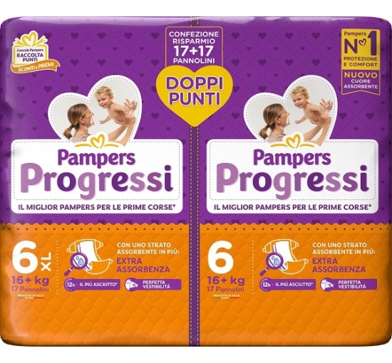 PAMPERS PROG XL PAC DPP 34PZ