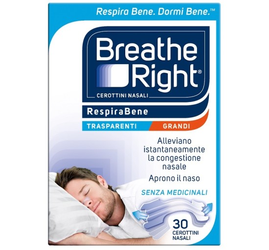 BREATHE RIGHT TRASPARENTI G30P