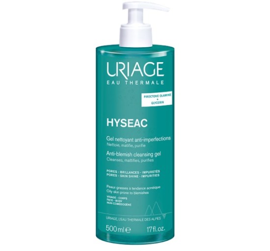 HYSEAC GEL NETTOYANT 500ML