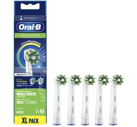 ORALB PW REFILL CROSSACTION5PZ