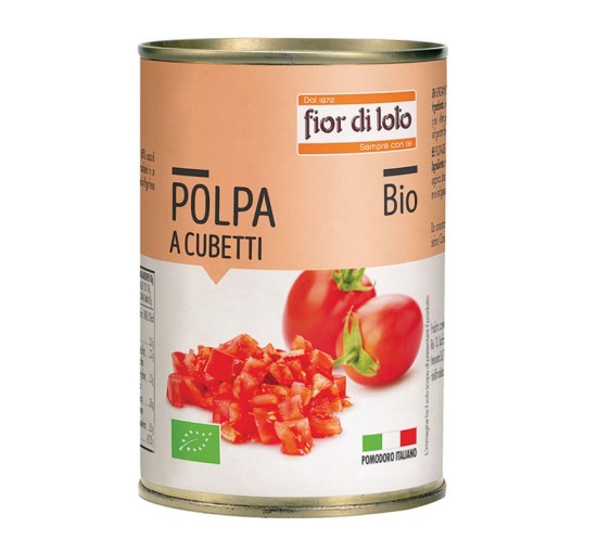 POLPA POMODORO CUBETTI BIO400G