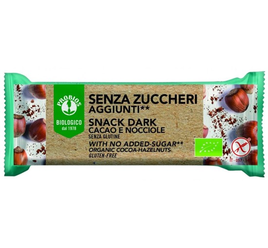 PROBIOS SNACK DARK S/ZUCCHERI