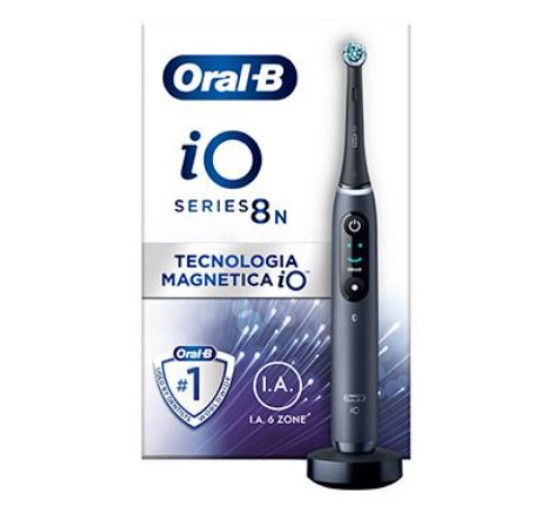 ORALB IO 8 BLACK SPAZZ+2REFILL