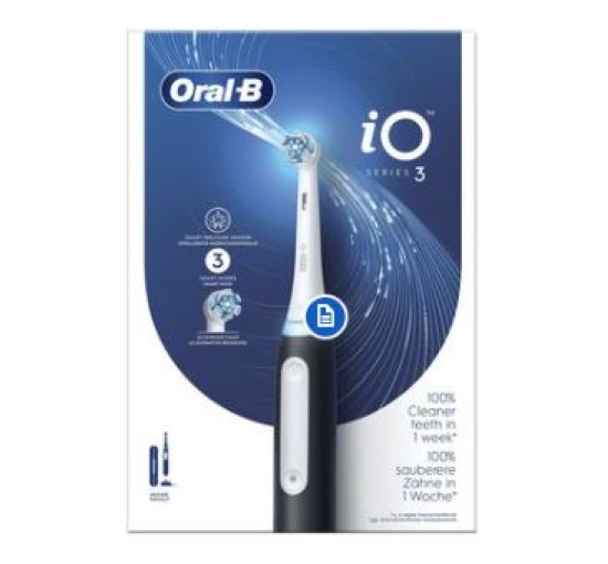 ORALB IO3S BLACK SPAZZ ELETT