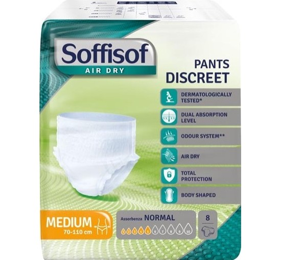 SOFFISOF AIR DRY PANTS DISCR L