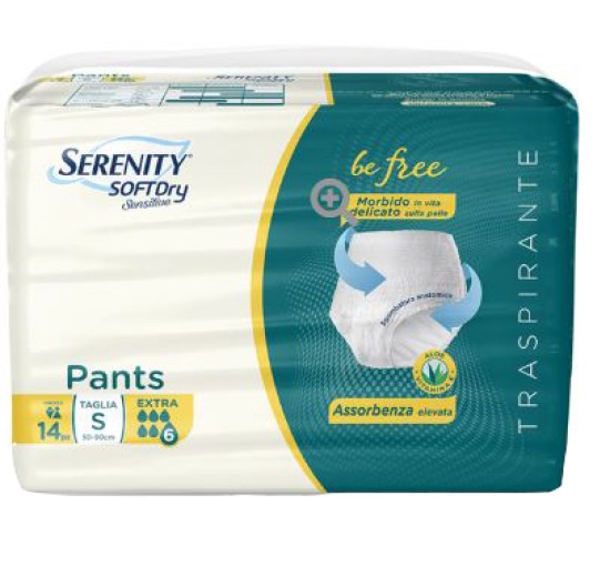 SERENITY PANTS SD BF SUP S 14P