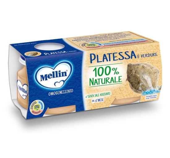 MELLIN OMOG PLATESSA 4X80G