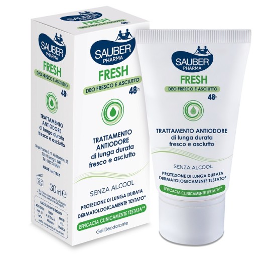 SAUBER FRESH DEO GEL AST 30ML