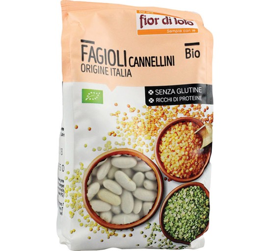 FAGIOLI CANELLINI ITA BIO400G