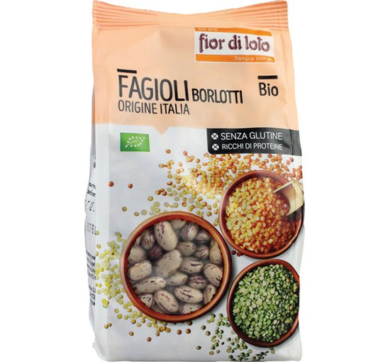 FAGIOLI BORLOTTI ITA BIO 400G