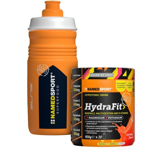 HYDRAFIT 400G+SPORTBOTTLE