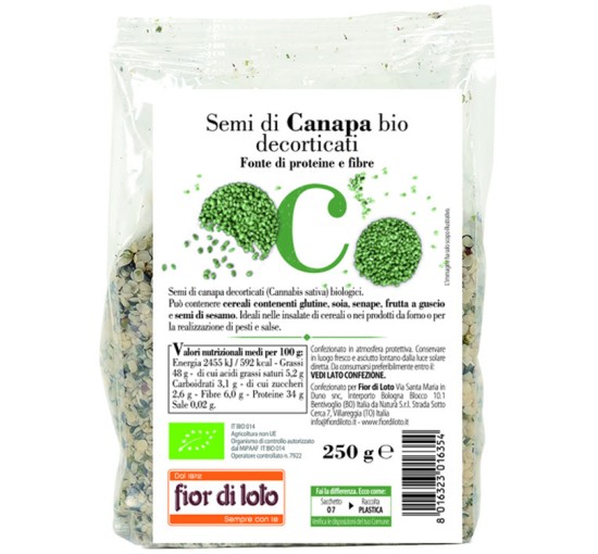 FdL Semi Canapa Decort.250g