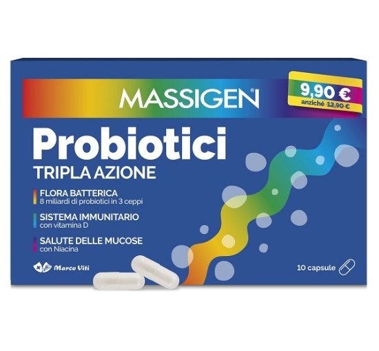 MASSIGEN PROBIOTICI 10CPS 24OS