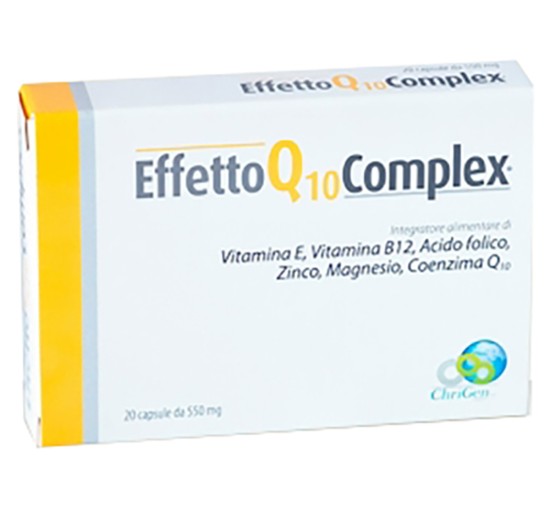 EFFETTO Q10 Cpx 20 Cps 550mg