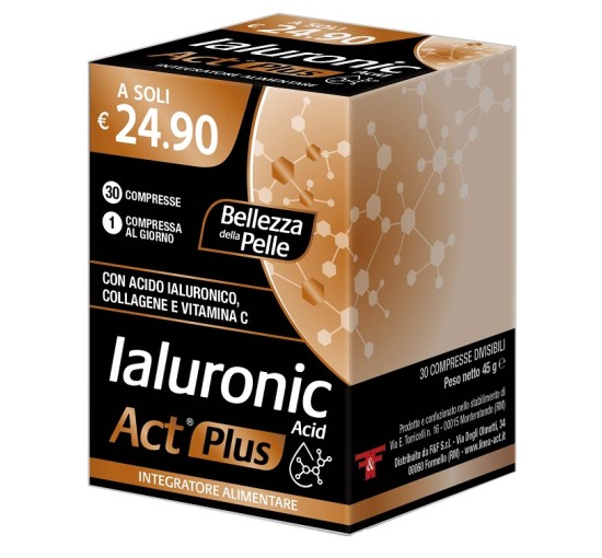 IALURONIC ACID ACT PLUS 30CPR