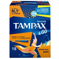 TAMPAX &GO SUPER PLUS 18PZ