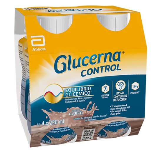 GLUCERNA CONTROL CAFFE 4X220ML
