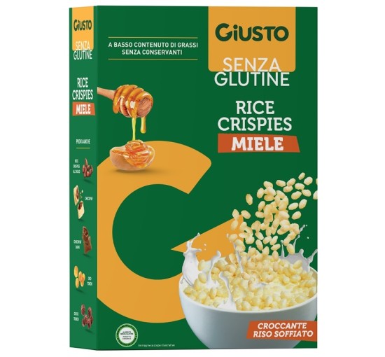 GIUSTO S/G RICE CRISP MIE 200G