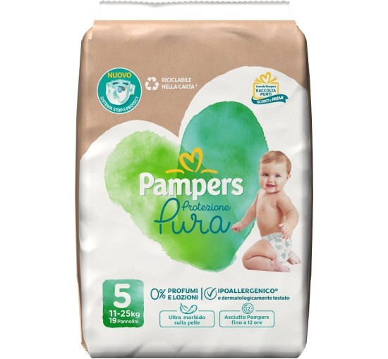 PAMPERS PROTEZIONE PURA J 19PZ
