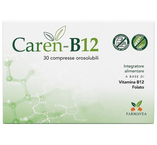 CAREN B12 30CPR OROSOLUBILI CAREN B12 30CPR OROSOLUBILI
