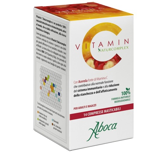 VITAMIN C NATURCOMPLEX 14CPR