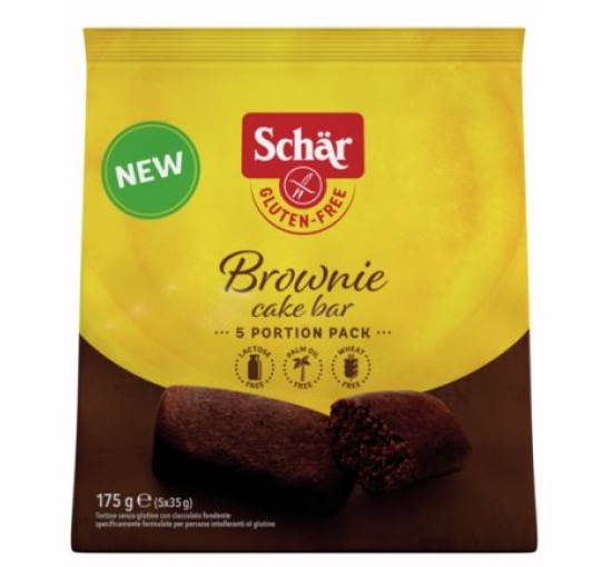 SCHAR BROWNIE CAKE BAR 175G
