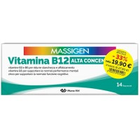 MASSIGEN VITAMINA B12 14+14FL