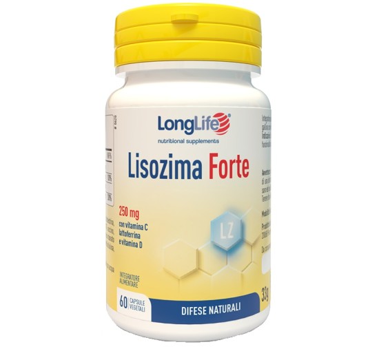 LONGLIFE LISOZIMA FORTE 60CPS