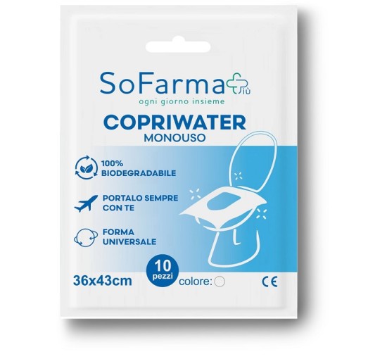 COPRIWATER MONOUSO 10PZ SOFARM