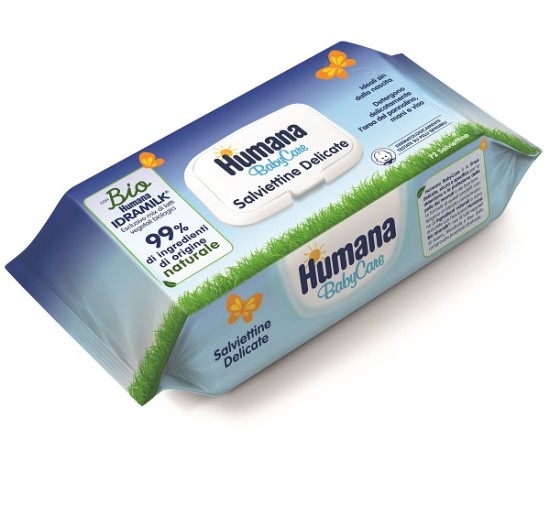HUMANA BC SALVIETTE 72PZ