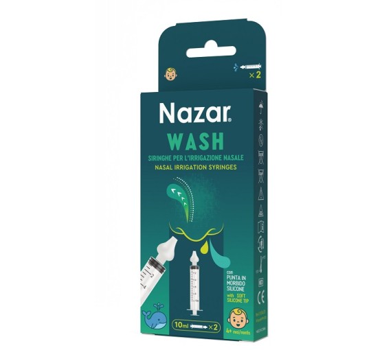 NAZAR WASH SIR IRRIG NASALE2PZ