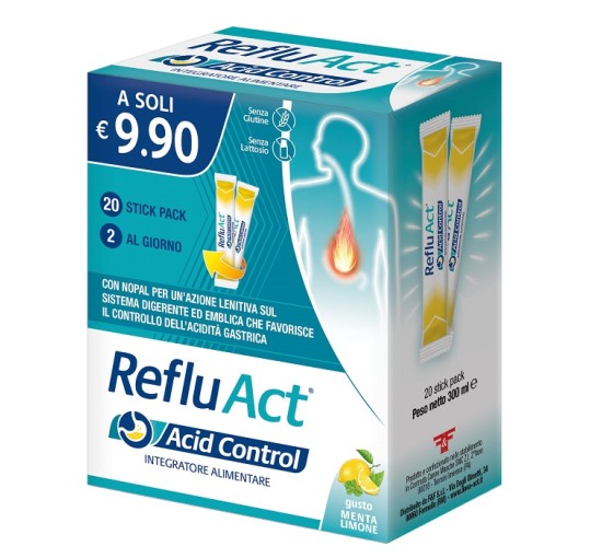 REFLU ACT ACID CONTROL 20STICK