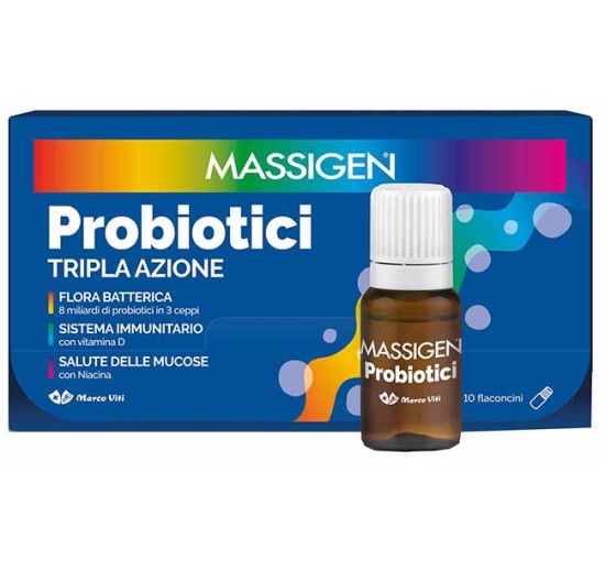 MASSIGEN PROBIOTICI 10FLX8ML