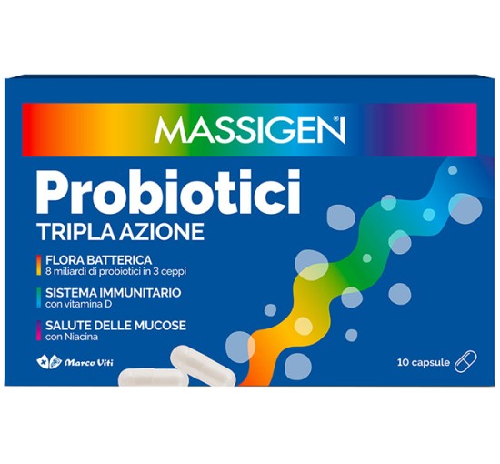 MASSIGEN PROBIOTICI 10CPS PP