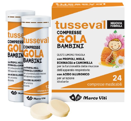 TUSSEVAL Gola Bamb.24Cpr mast.