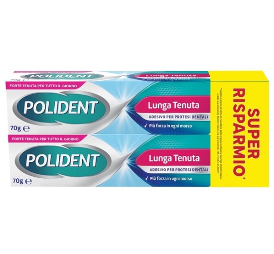 POLIDENT LUNGA TENUTA 2X70G