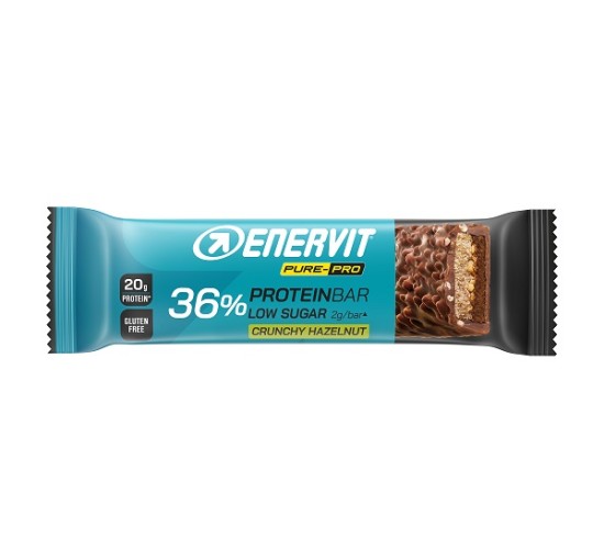 ENERVIT PP BAR 36% HAZELNUT55G