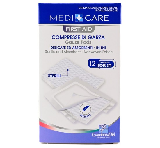 MEDICARE GARZA TNT 18X40 12PZ MEDICARE GARZA TNT 18X40 12PZ
