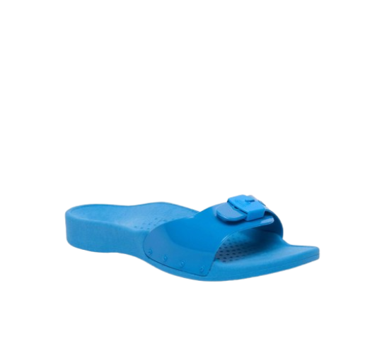 SCHOLL SUN PVC W PETROLIO 37