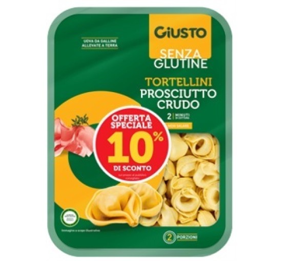 GIUSTO S/G TORTEL PR CRU 250G