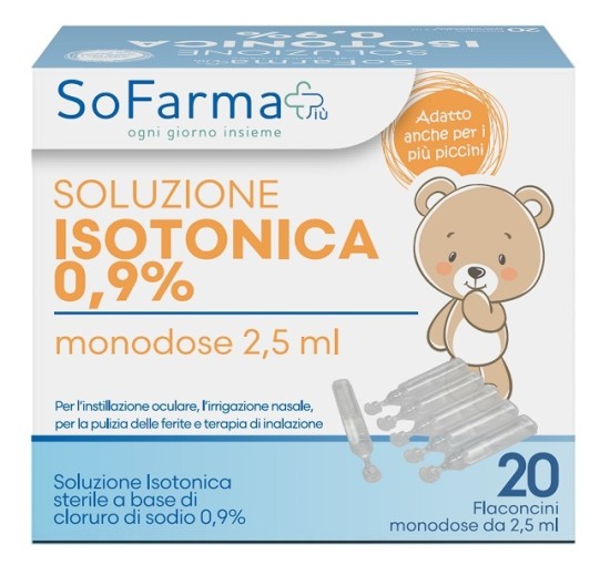 SOLUZIONE SALINA0,9% 20FL2,5ML