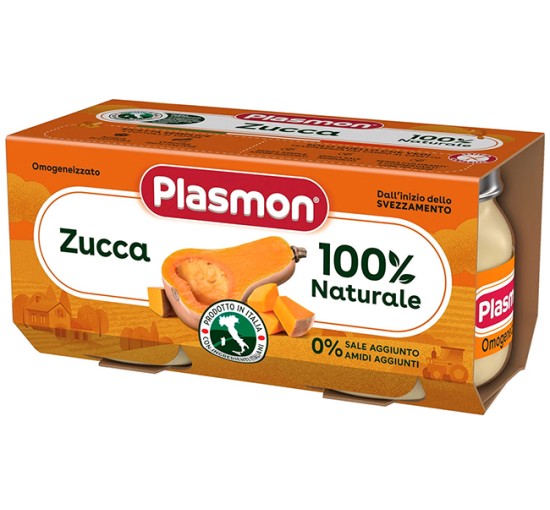 PLASMON OMOG ZUCCA 2X80G