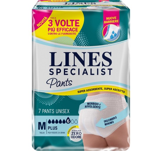 LINES SPEC PANTS PL UNI M 7PZ