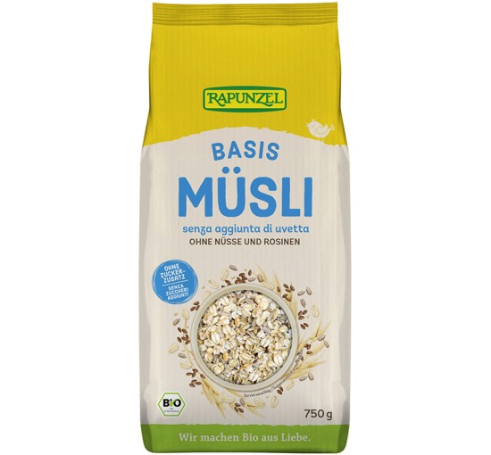 RAPUNZEL BASIS MUESLI 750G