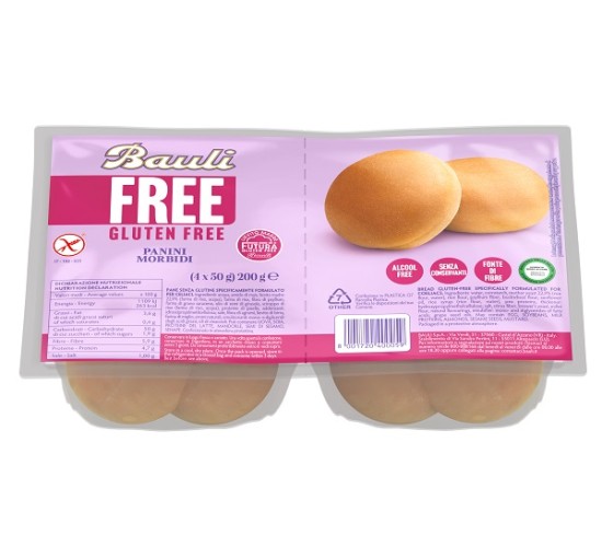 BAULI FREE PANINI MORBIDI 4PZ