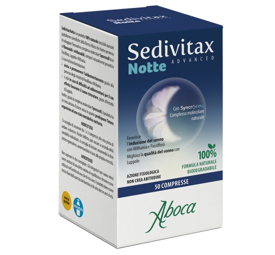 SEDIVITAX NOTTE ADVANCED 50CPR
