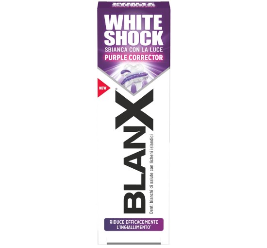 BLANX WHITE SHOCK PURPLE DENT BLANX WHITE SHOCK PURPLE DENT