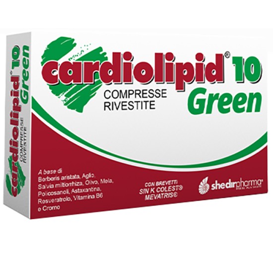 CARDIOLIPID 10 GREEN 30CPR RIV